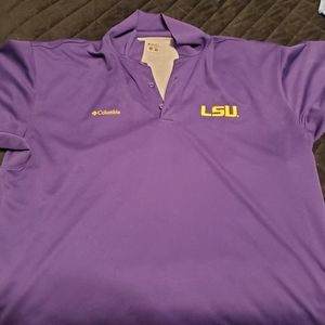 LSU Columbia Shirt XL